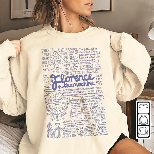 Discover Florence and the Machine Tour Sweatshirt - Stylish Band Apparel
