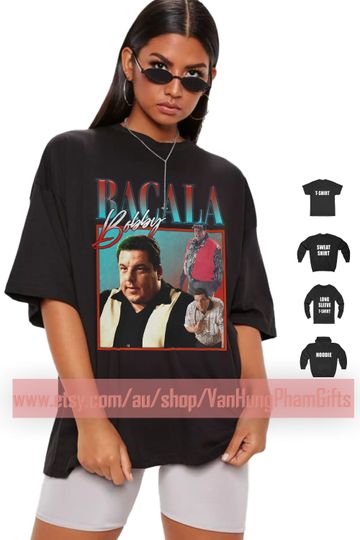 Discover BACALA bobby t shirt ,THE SOPRANOS Homage T Shirt