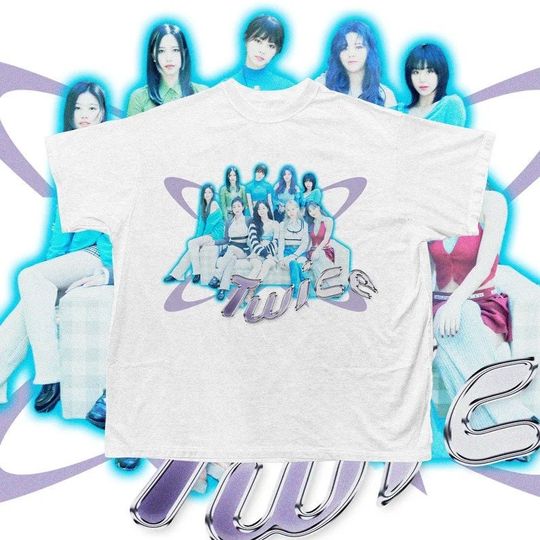 Discover Twice Y2K T-shirt, Kpop Shirt, Twice Merch, Kpop Clothing