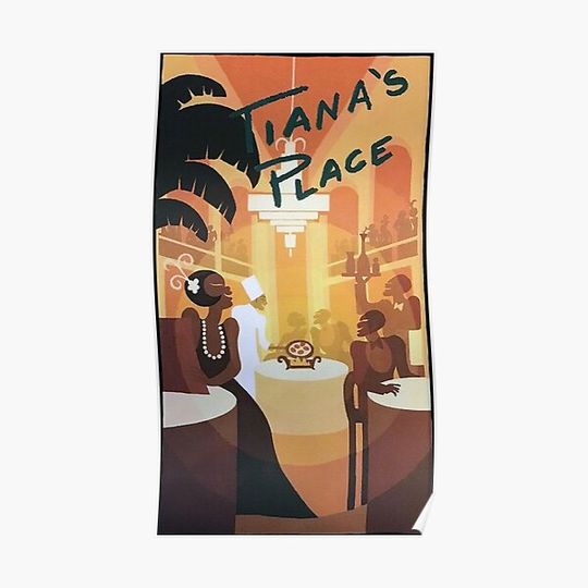 Discover Tiana's Place Premium Matte Vertical Poster