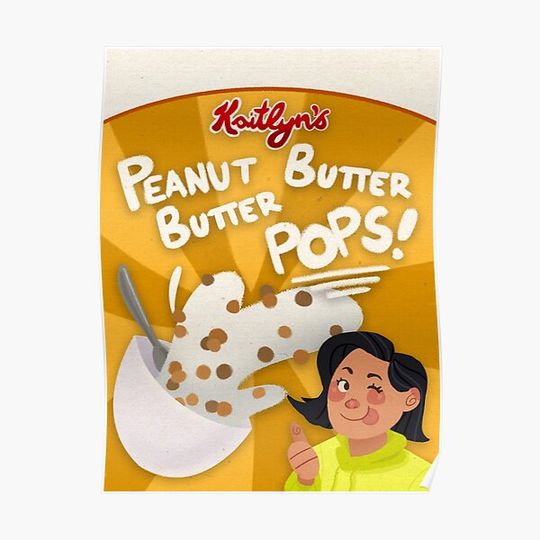 Discover Peanut Butter Butter Pops! Premium Matte Vertical Poster