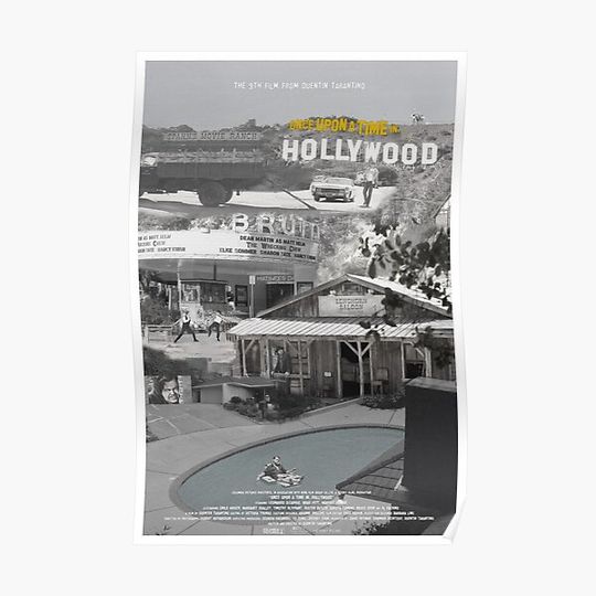 Discover Once Upon a Time in Hollywood Premium Matte Vertical Poster