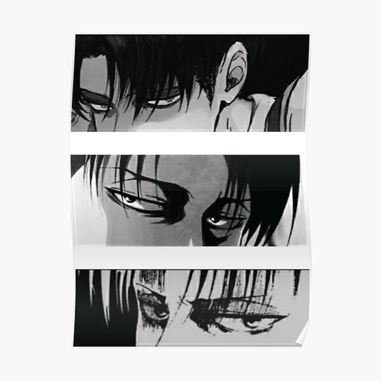 Discover Levi Ackerman- Attack on Titan Premium Matte Vertical Poster