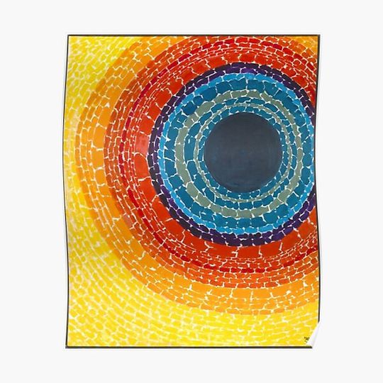 Discover Alma thomas paintings Poster Premium Matte Vertical Poster