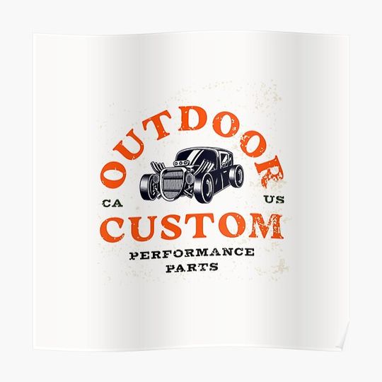 Discover OUTDOOR  PERFORMANCE PARTS Premium Matte Vertical Poster