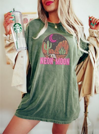 Discover Neon Moon shirt, classic country shirt, music shirt