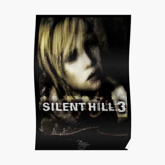 Discover Silent Hill 3 - EU Ps2 Original Box Art (No Neon) Premium Matte Vertical Poster