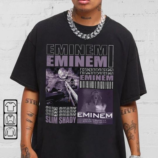 Discover Eminem The Slim Shady LP Shirt, Slim Shady Style Hip Hop T-Shirt