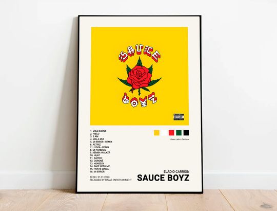 Discover Eladio Carrion / Sauce Boyz Music album poster