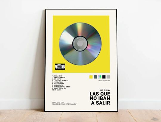Discover Bad Bunny / Those who were not going to leave Music Album poster