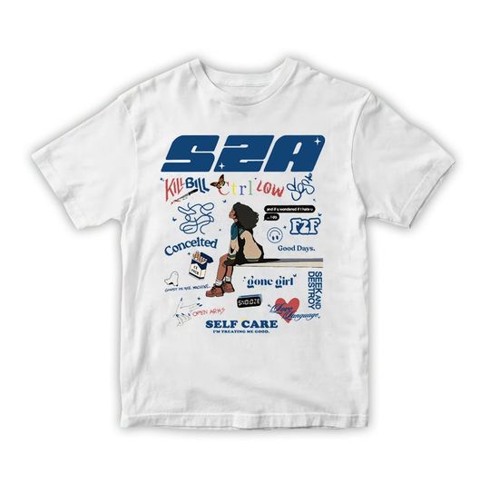 Discover SZA Tracklist SOS Tour 2023 Shirt