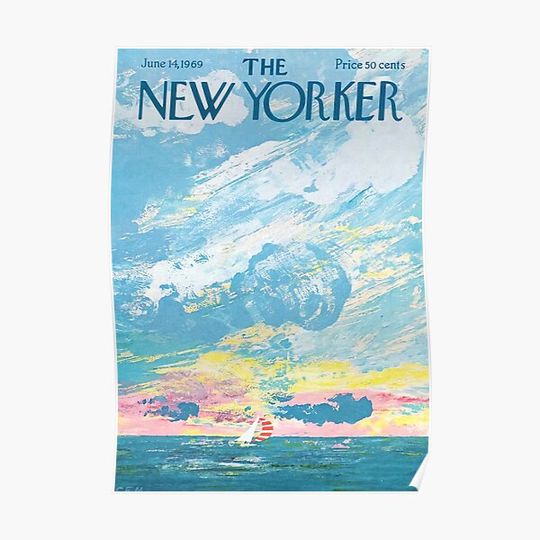 Discover The New Yorker 1969 Premium Matte Vertical Poster