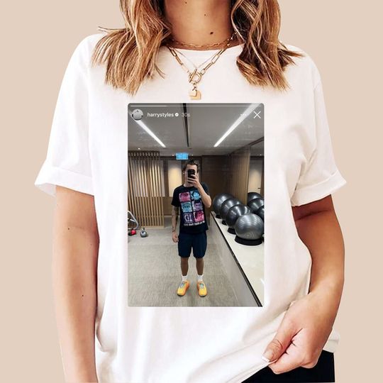 Discover Harry Wearing One Direction, 2012 One Direction Up All Night Tour Shirt