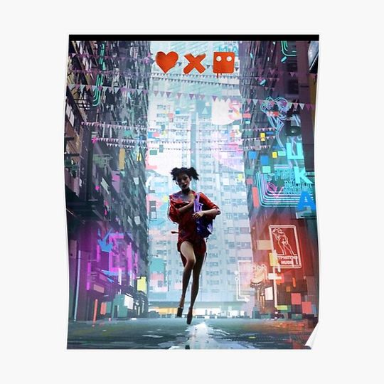 Discover Love Death And Robots The Whitness Premium Matte Vertical Poster