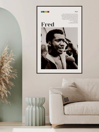 Discover Fred Hampton Digital Wall Art, Fred Hampton Poster