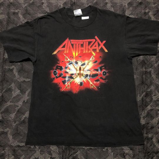 Discover Anthrax Killer B Tour 1991 T Shirt