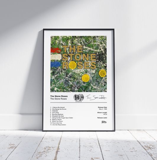 Discover The Stone Roses Album Cover Poster - Classic Wall Art