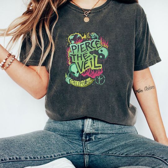 Discover Pierce The Veil Band Vintage T-Shirt