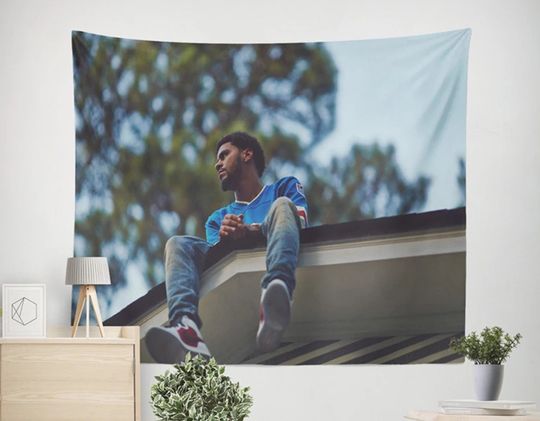 Discover Funny Meme Tapestry - J Cole 2014 Forest Hills Drive Design