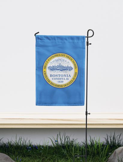 Discover Boston City Garden Flag