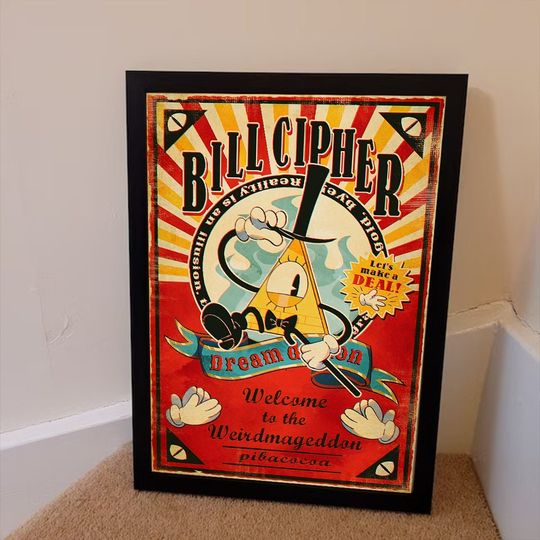 Discover Gravity Falls Vintage Poster