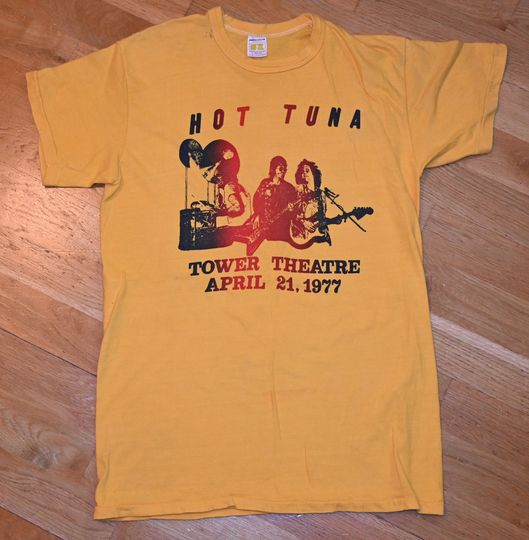 Discover 1970's HOT TUNA vintage T Shirt