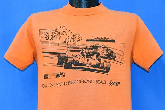 Discover 70s Toyota Grand Prix Long Beach Course Control T Shirt