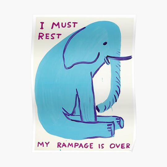 Discover i must rest Premium Matte Vertical Poster