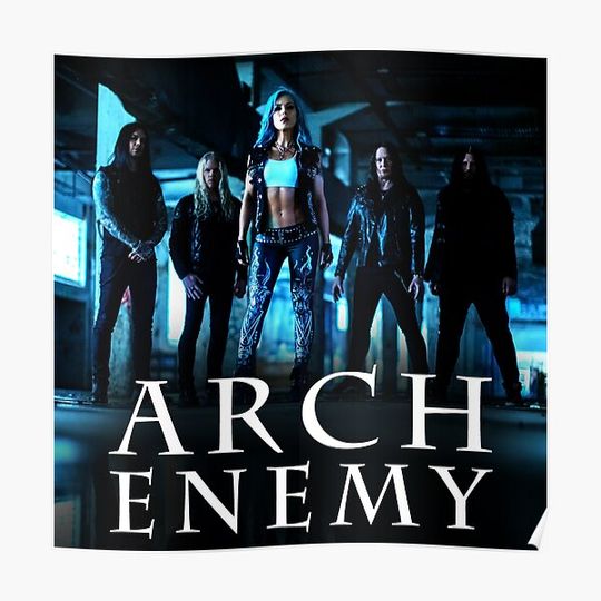 Discover Arch Enemy is a Swedish melodic death Premium Matte Vertical Poster