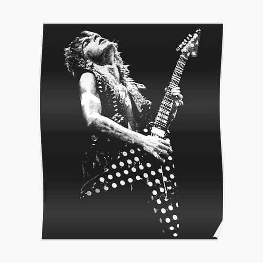 Discover Randy Rhoads NewwShirtRandy Rhoads Premium Matte Vertical Poster
