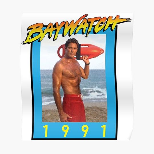 Discover Mr. Baywatch Premium Matte Vertical Poster