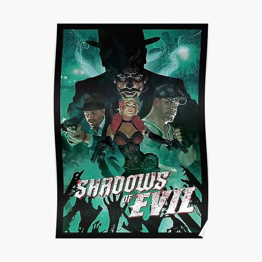 Discover Shadows of evil Premium Matte Vertical Poster