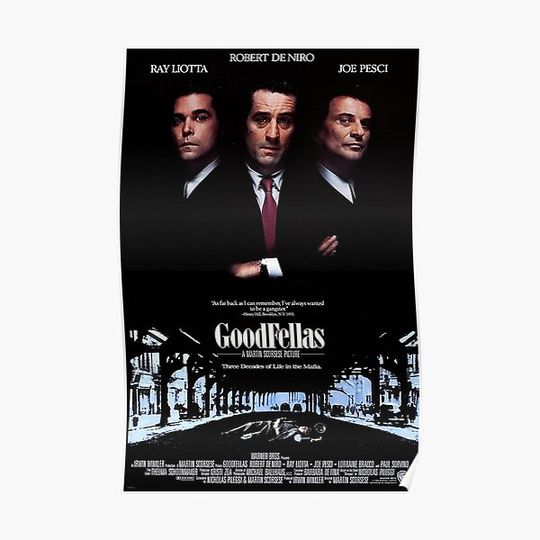 Discover Vintage Goodfellas Premium Matte Vertical Poster