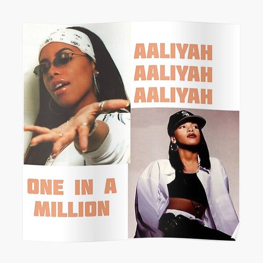 Discover aaliyah Premium Matte Vertical Poster
