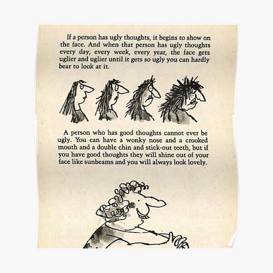 Discover Roald Dahl the twits Premium Matte Vertical Poster