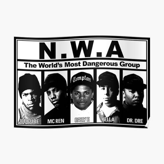 Discover N.W.A Premium Matte Vertical Poster