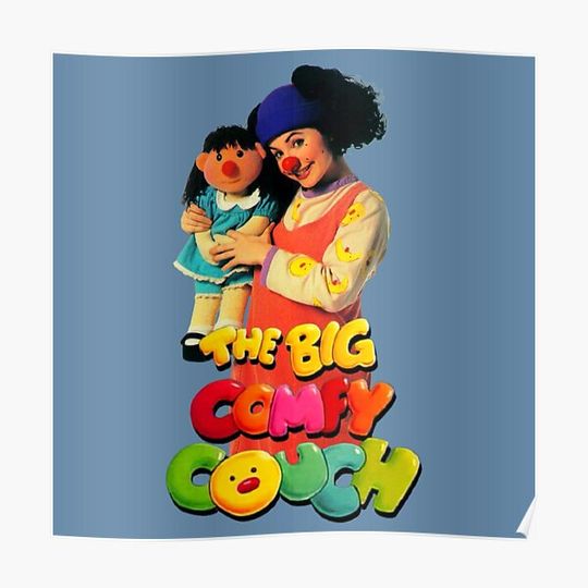 Discover Molly Loonette Big Comfy Couch Premium Matte Vertical Poster