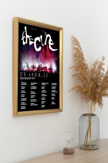 Discover The Cure Announce 2023 North American Tour Poster