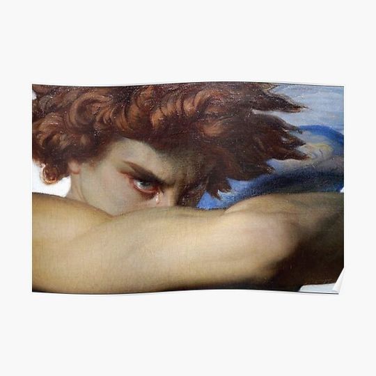 Discover Fallen Angel by Alexandre Cabanel Premium Matte Vertical Poster