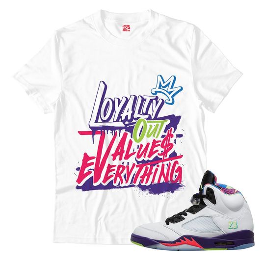 Discover Unisex Shirt Match Jordan 5 Bel-Air