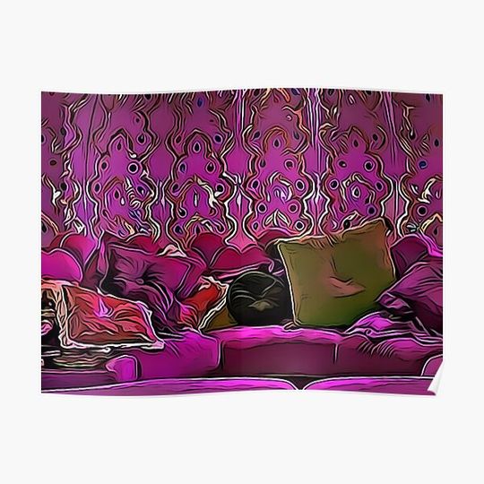 Discover Inside the I Dream of Jeannie Bottle Premium Matte Vertical Poster