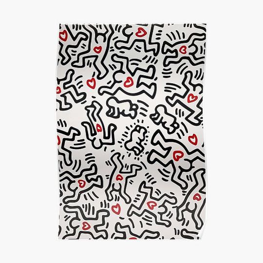 Discover Splash Dance with Love Premium Matte Vertical Poster