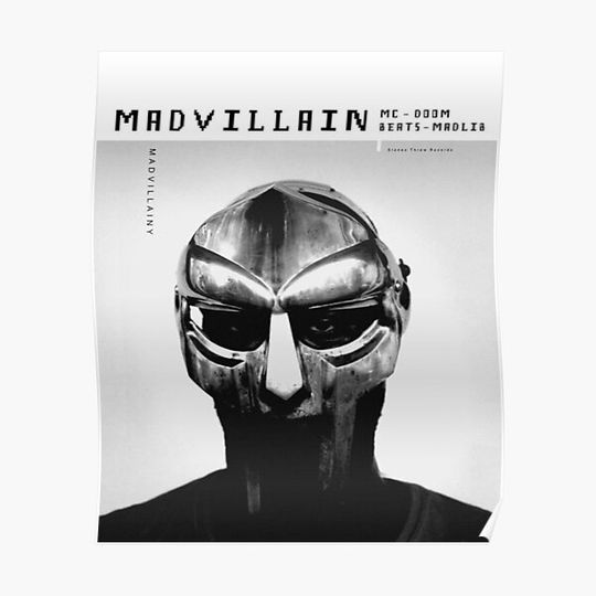 Discover Madvillain MF Poster Premium Matte Vertical Poster