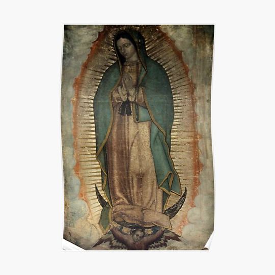 Discover Original image of Our Lady of Guadalupe Premium Matte Vertical Poster