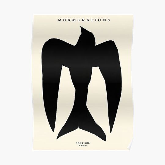 Discover By Garmi Murmurations Sort Sol Premium Matte Vertical Poster