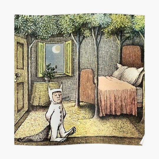 Discover Where The Wild Things Are Premium Matte Vertical Poster