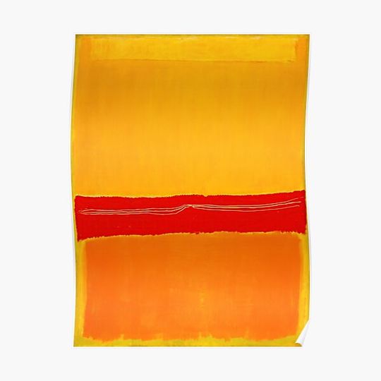 Discover Mark Rothko Artwork Premium Matte Vertical Poster