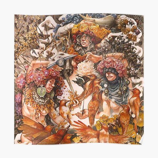 Discover Baroness: Gold & Gray Premium Matte Vertical Poster
