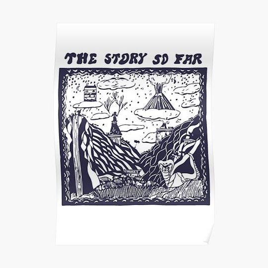 Discover The Story So Far Premium Matte Vertical Poster