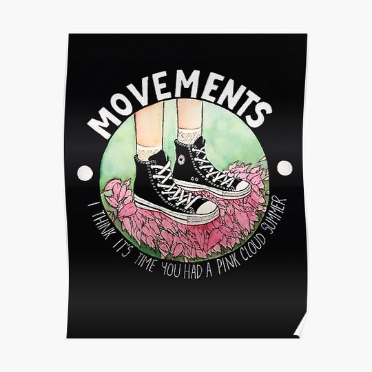 Discover Movements-Daylily Premium Matte Vertical Poster